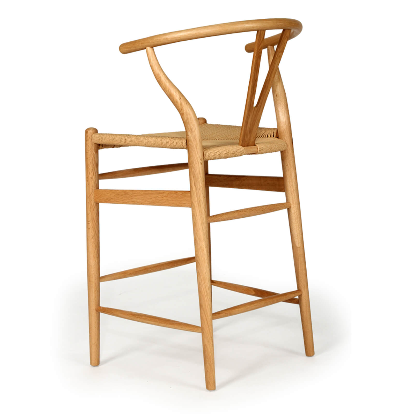 Aldgate Scandinavian Coastal Wooden Bar Stools | Natural Oak