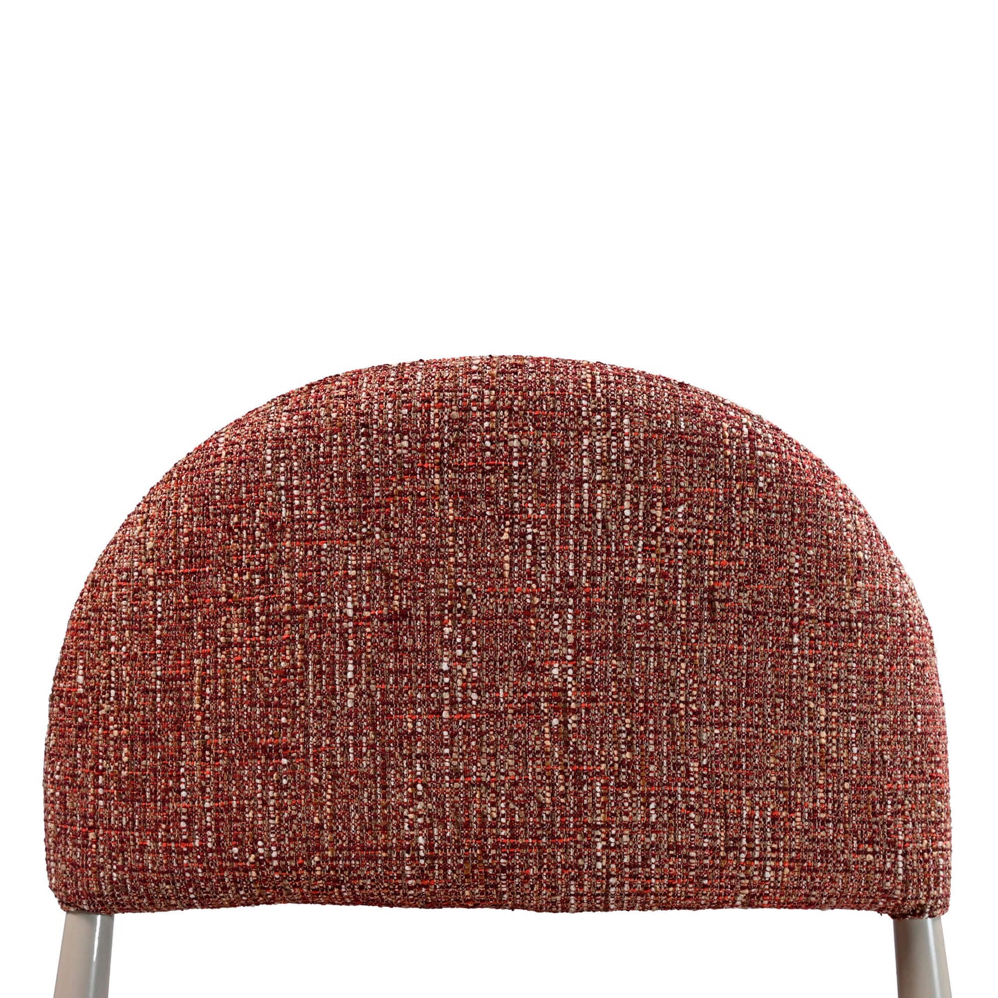 Amalfi Coastal Modern Metal Autumn Fabric Dining Chairs | Sunset