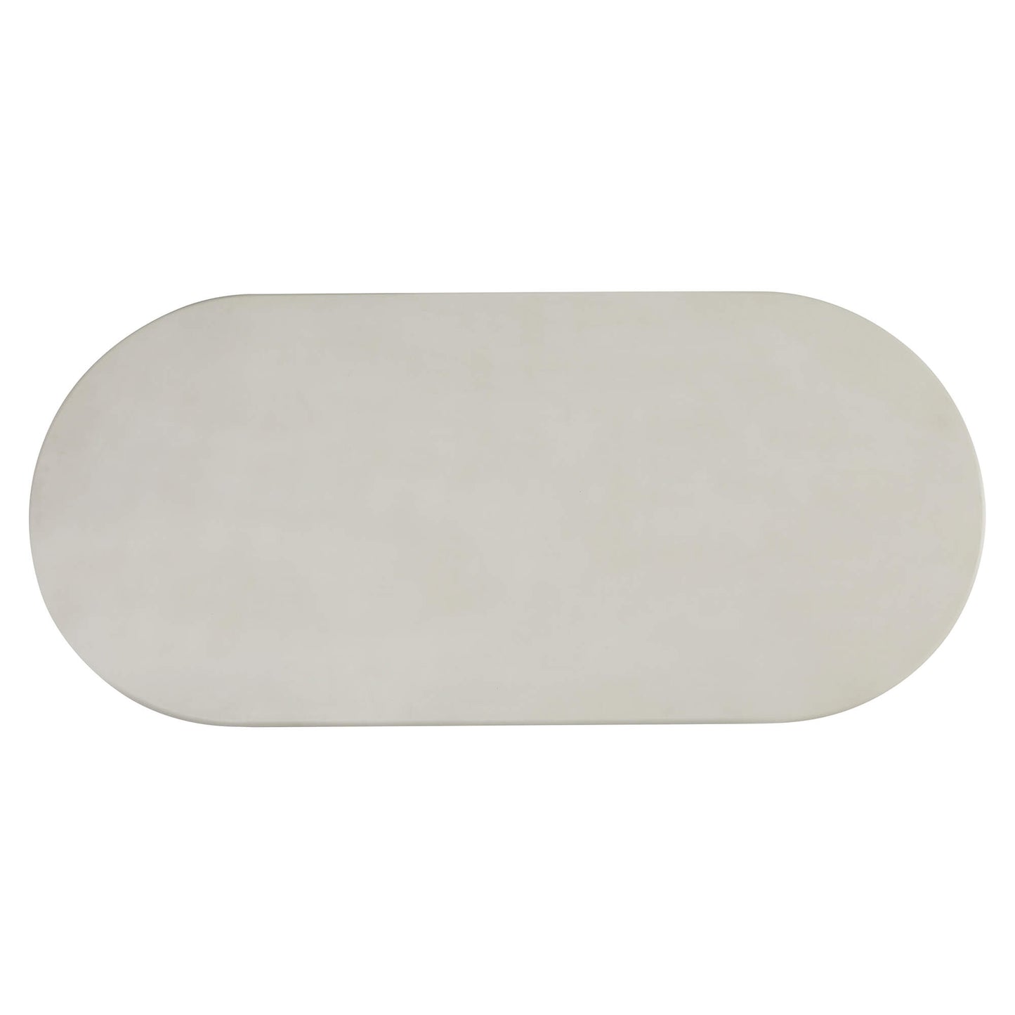 Astra | Coastal Industrial Pebble 2.4m Wooden Oval Dining Table | Pebble