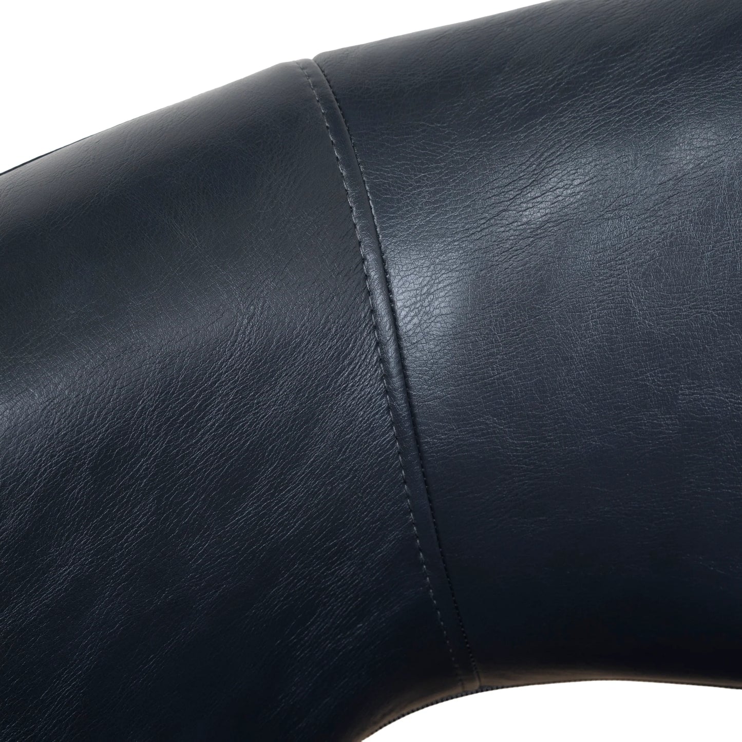 Belford | Modern PU Leather Fabric Dining Chairs With Arms | Set Of 2 | Black