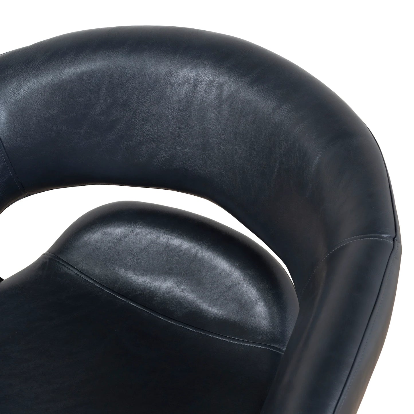 Belford | Modern PU Leather Fabric Dining Chairs With Arms | Set Of 2 | Black