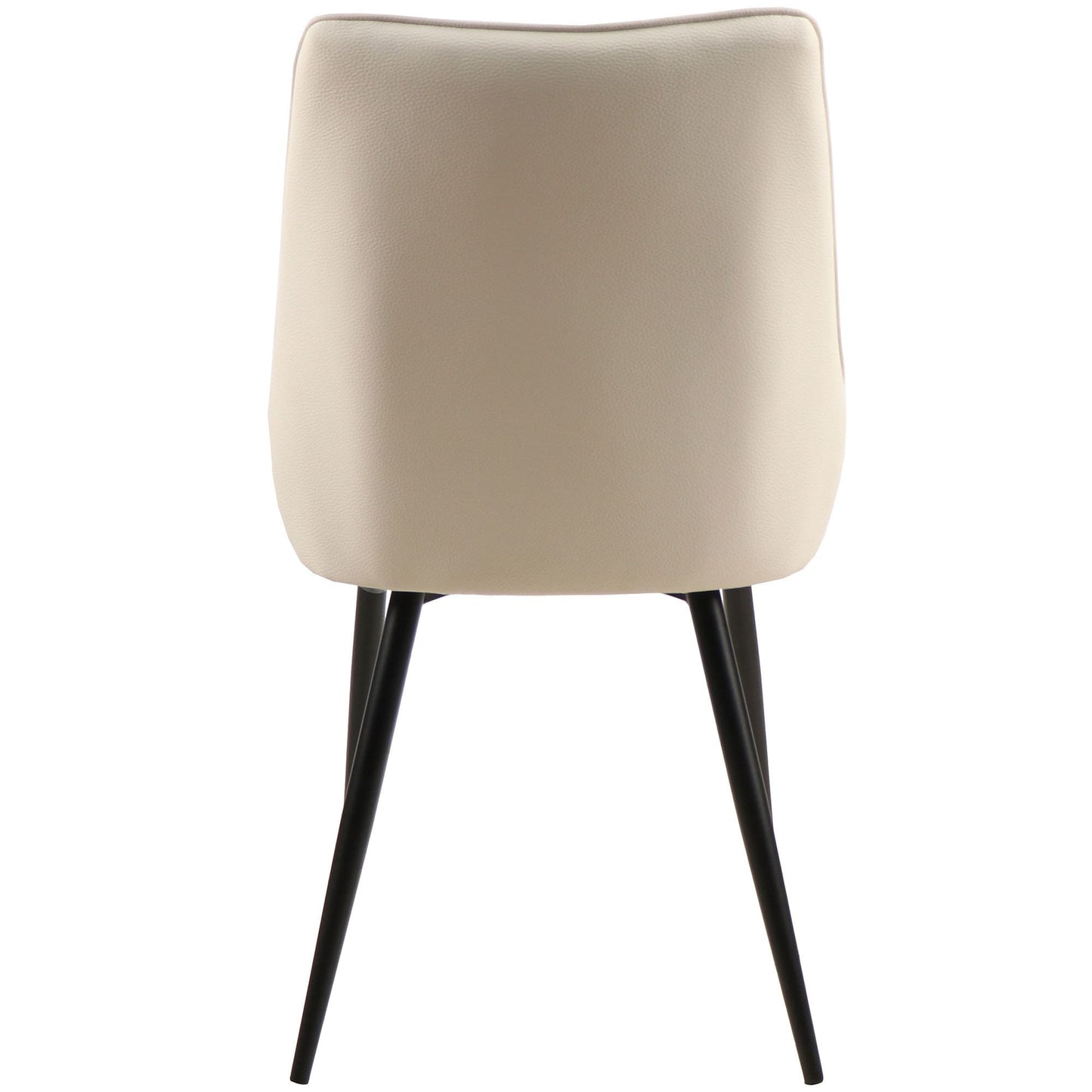 Lyon | Modern PU Leather Dining Chairs Set Of 2 | Ivory