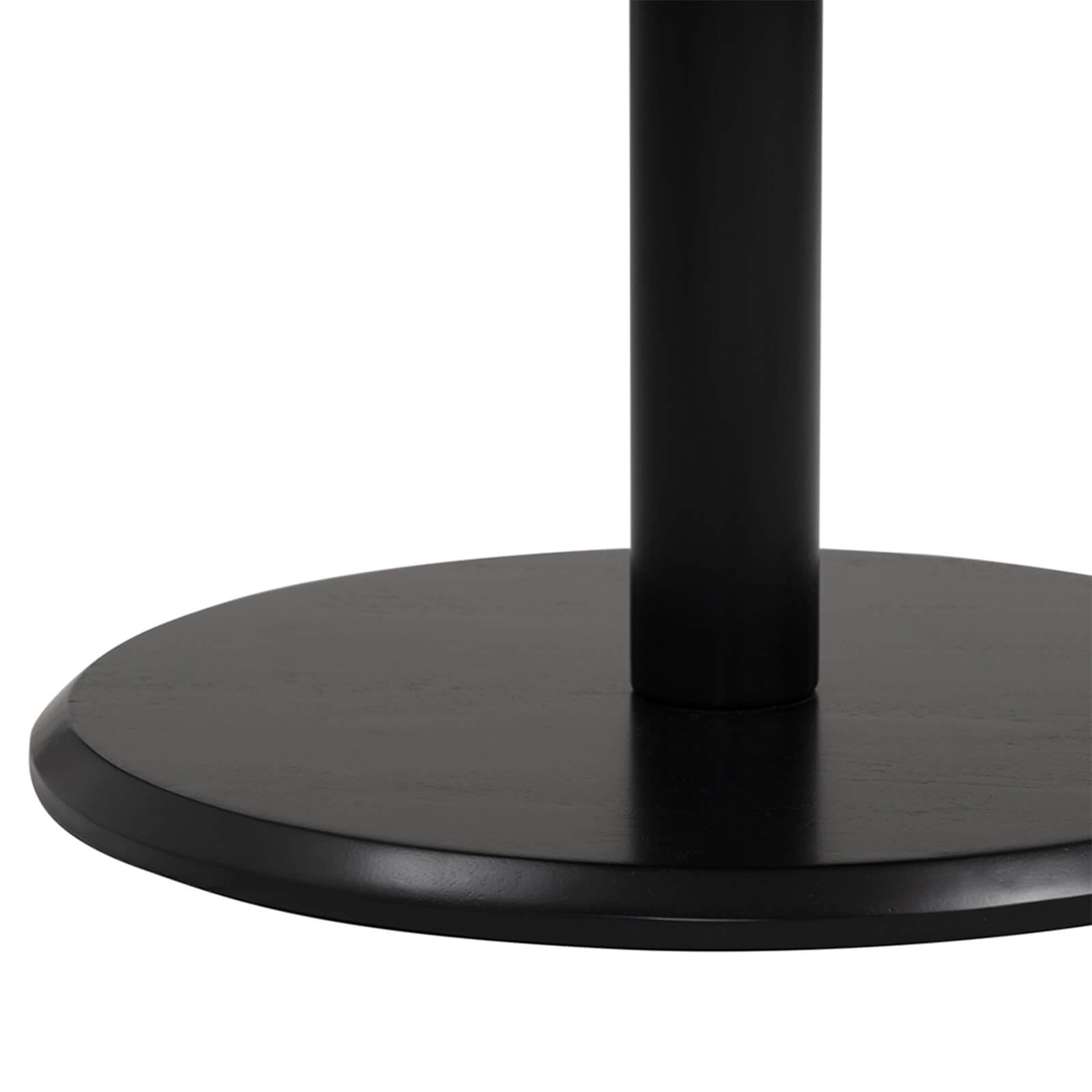 Mendelson | Black Walnut Wooden Round Dining Table | Walnut