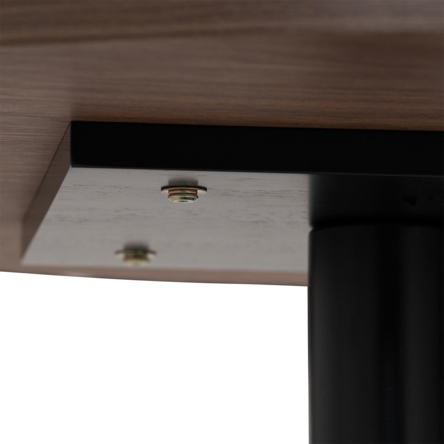 Mendelson | Black Walnut Wooden Round Dining Table | Walnut