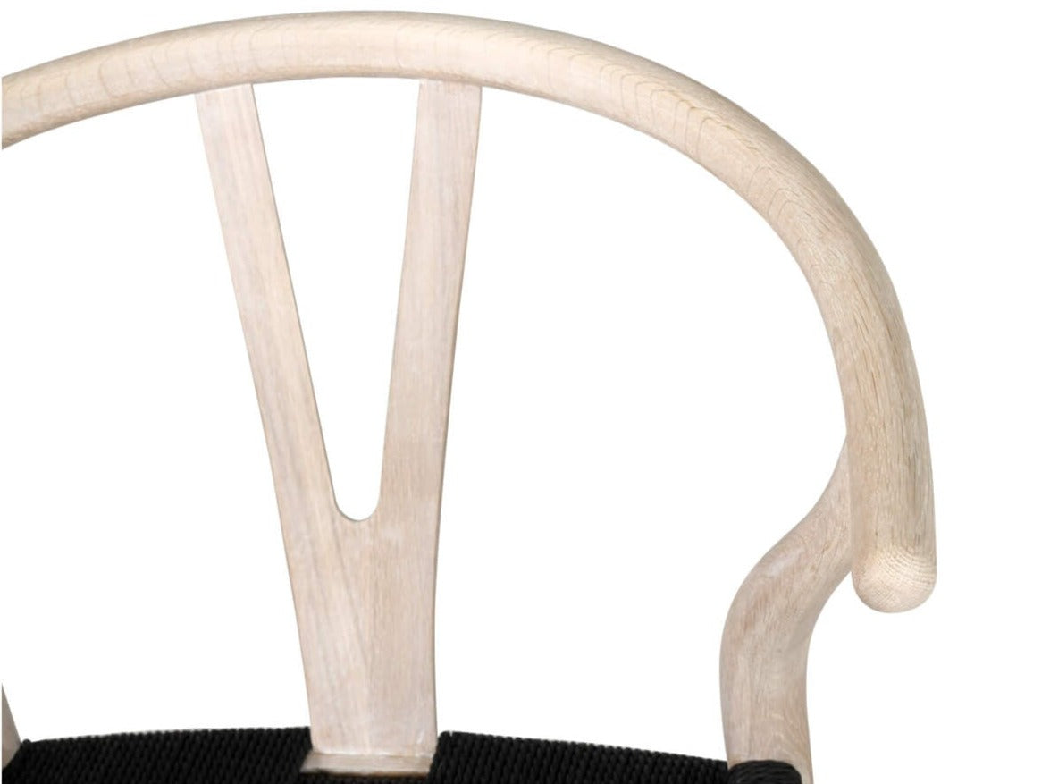 Aldgate | Coastal Oak, Natural, Black, Mid Century, Coastal Wooden Dining Chair | Coastal Oak