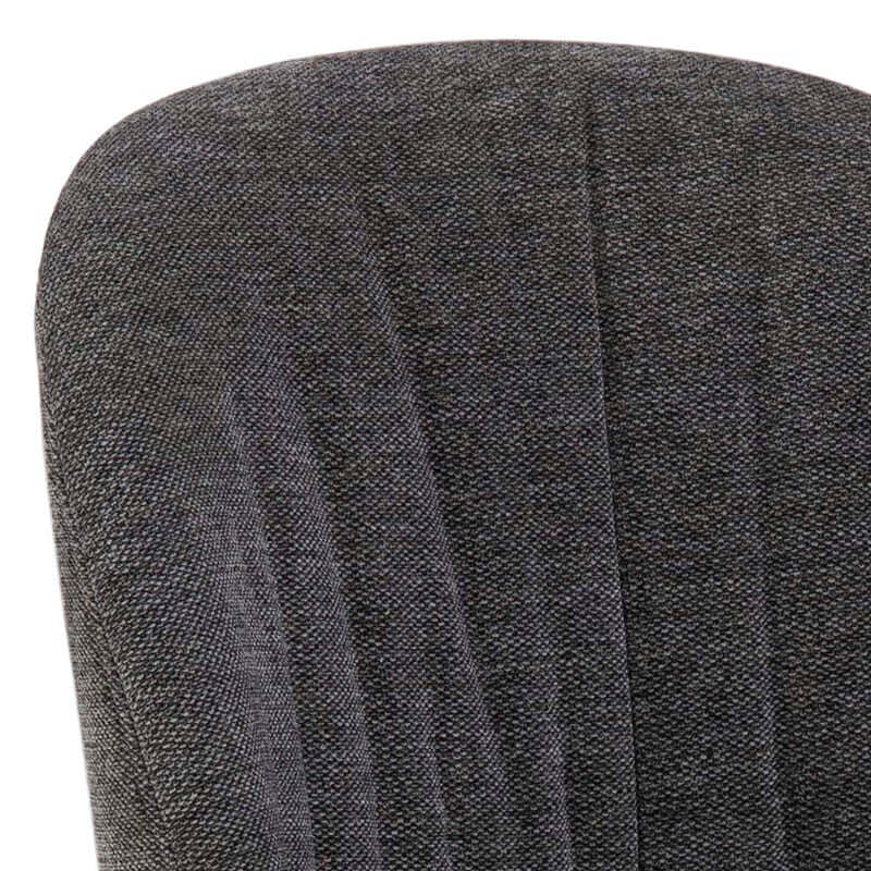 Calwell | Dark Grey Fabric Modern Dining Chair