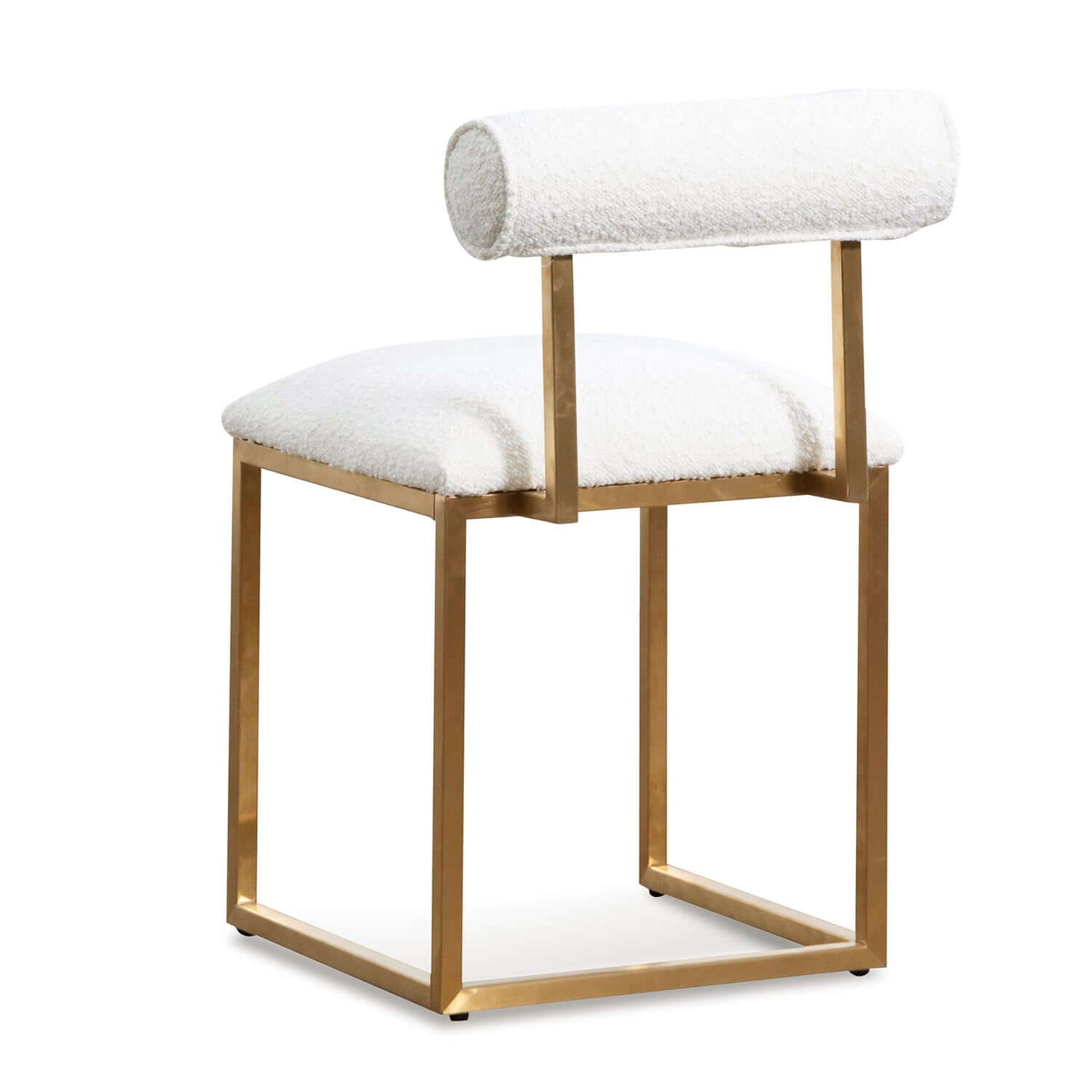 Englewood | Pink, Black, Emerald Green Velvet, Modern Dining Chair | White