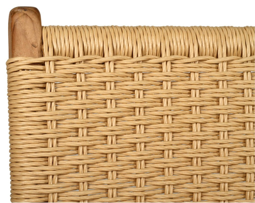 Shoreline | Sand, Coastal Wooden Rattan Dining Chair | Sand