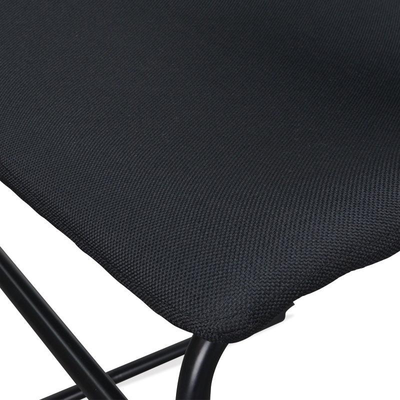 Chatfield | Black, Fabric, Upholstered, Modern, Metal Dining Chair: Set of 2-Only Dining Chairs