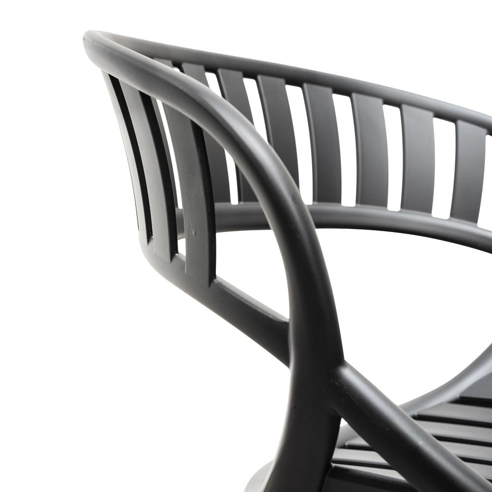 Black Metal Dining Chairs