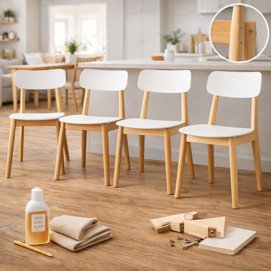 White Dining Room Chairs