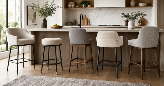 Fabric Barstools Buying Guide: Styles, Heights and Features Explained