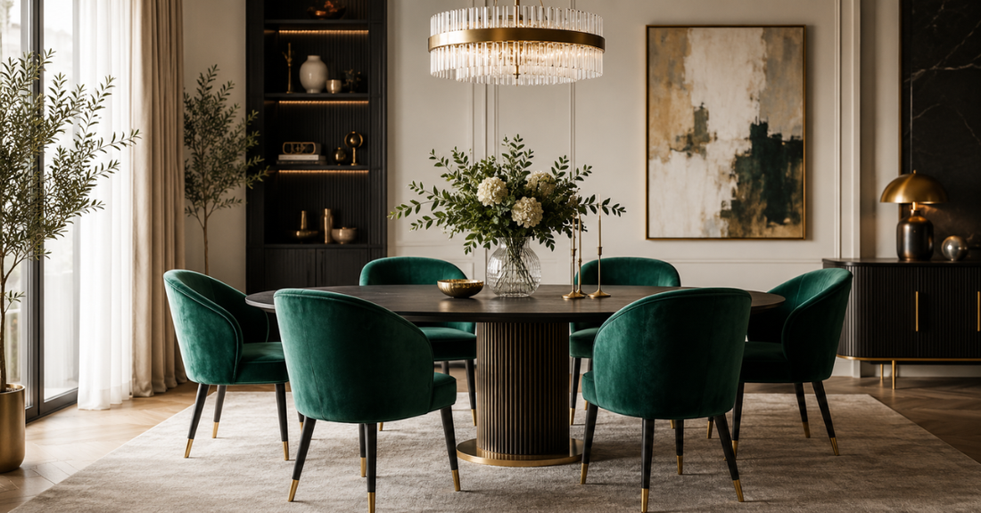 How Velvet Dining Chairs Can Instantly Elevate Your Dining Room Style