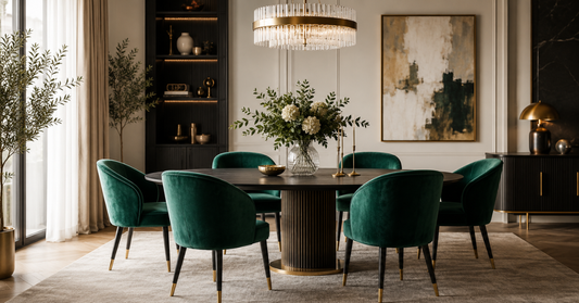 How Velvet Dining Chairs Can Instantly Elevate Your Dining Room Style