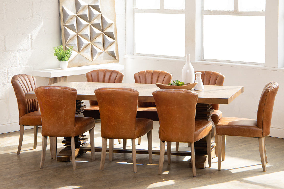 The Perfect Blend of Comfort and Style: Leather Dining Chairs Guide