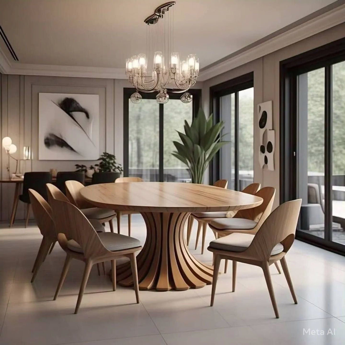 Space-Saving Elegance: Benefits of Round Dining Tables