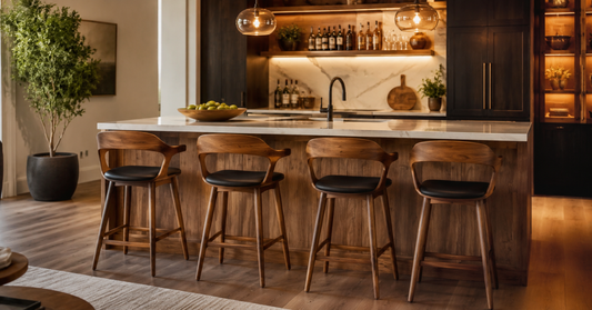 How Wooden Bar Stools Can Enhance Your Kitchen and Bar Area Aesthetics