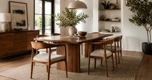 How to Match Wooden Dining Chairs with Your Dining Table