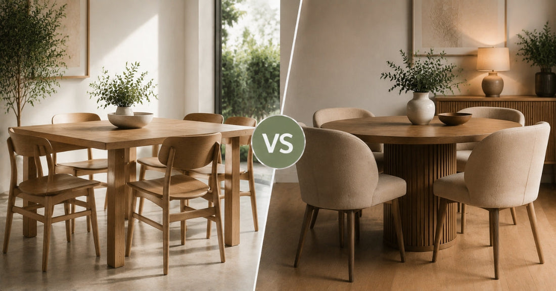 Wooden vs Upholstered Dining Chairs: Which Is Better for Australian Homes?