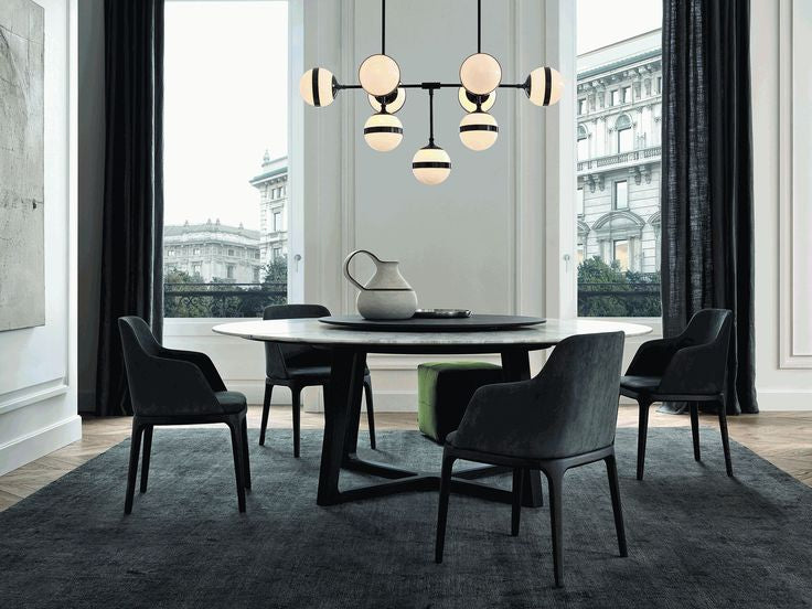Why are plastic dining chairs a practical choice for busy homes?