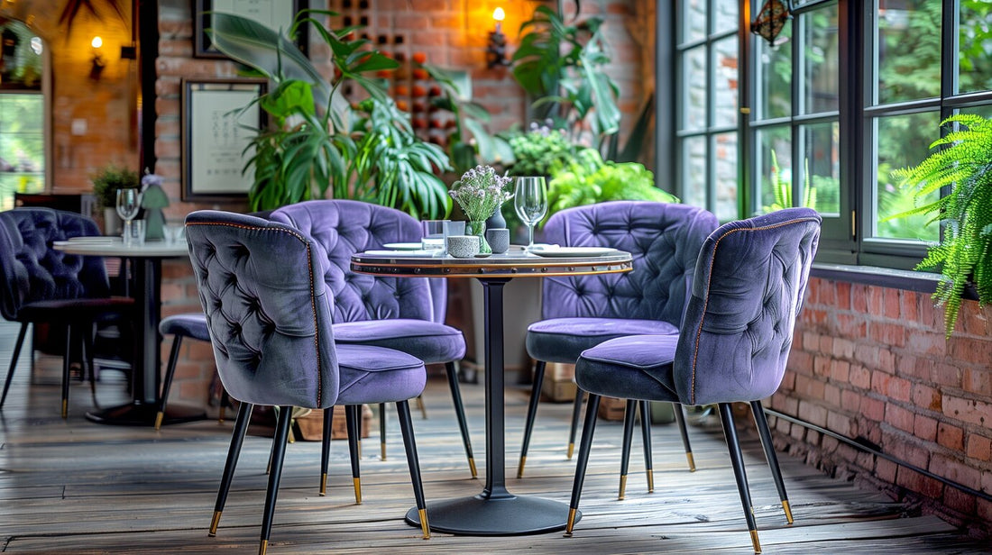 What Colors Work Best for Velvet Dining Chairs?
