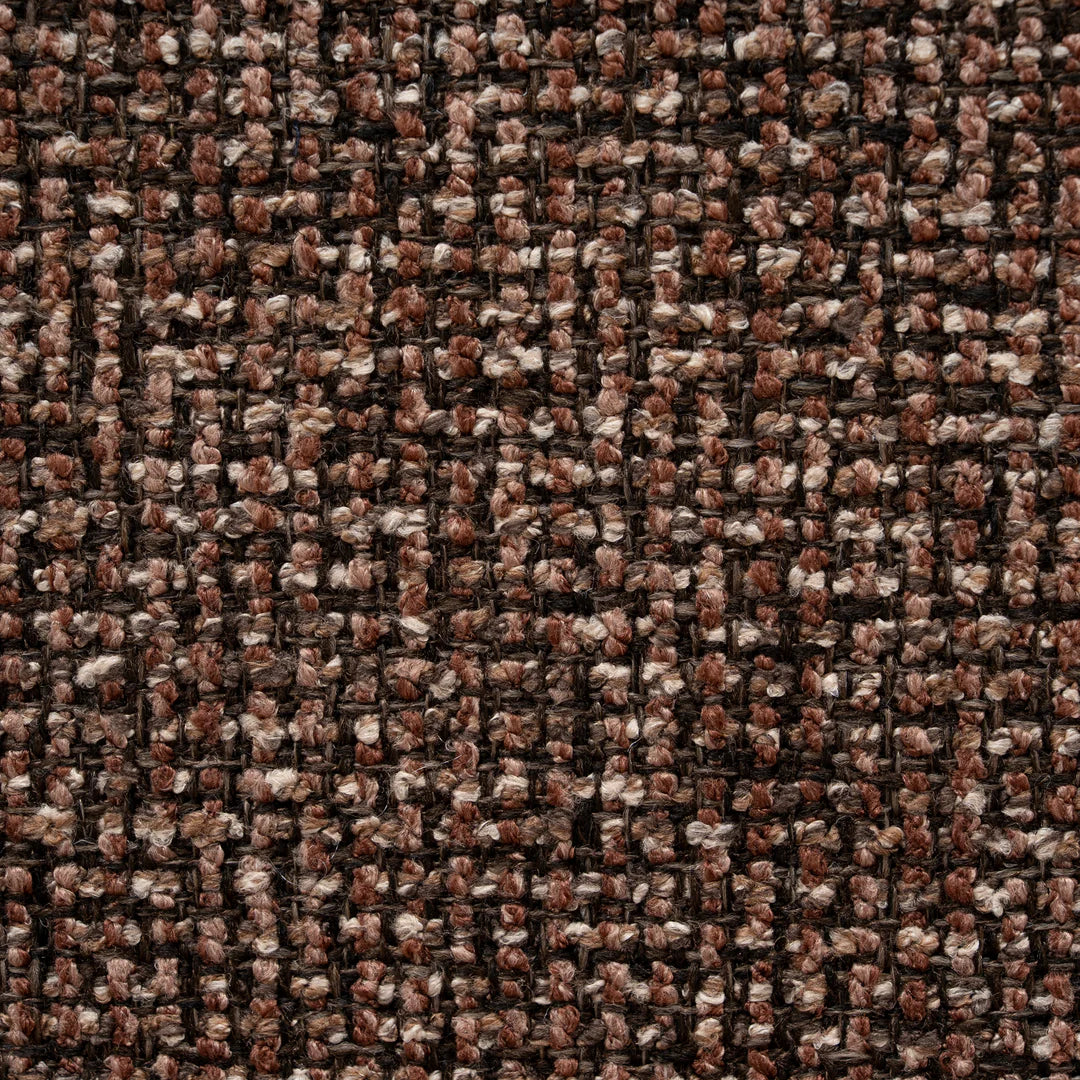 Adelphi | Metal Modern Cinnamon Sand Weave Fabric Dining Chairs | Cinnamon