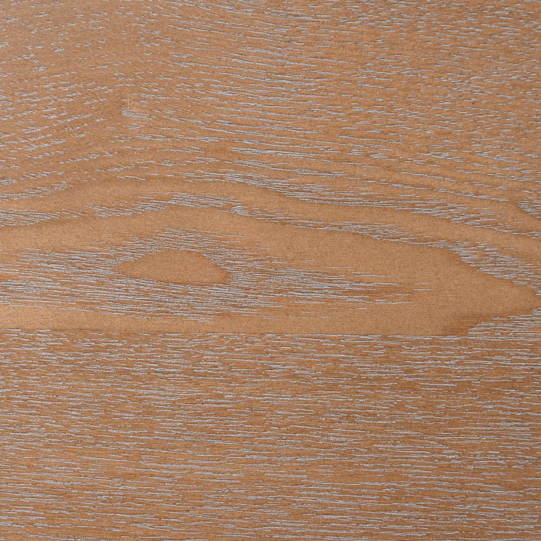 Agar | Contemporary Black Natural Walnut Wooden 1.8m Rectangular Dining Table | Natural