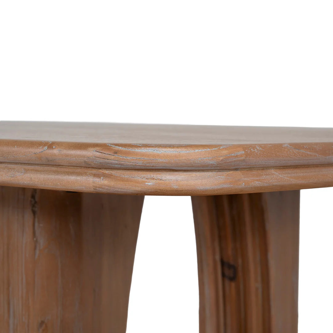 Agar | Contemporary Black Natural Walnut Wooden 1.8m Rectangular Dining Table | Natural