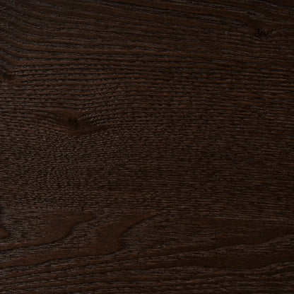 Agar | Contemporary Black Natural Walnut Wooden 1.8m Rectangular Dining Table | Walnut