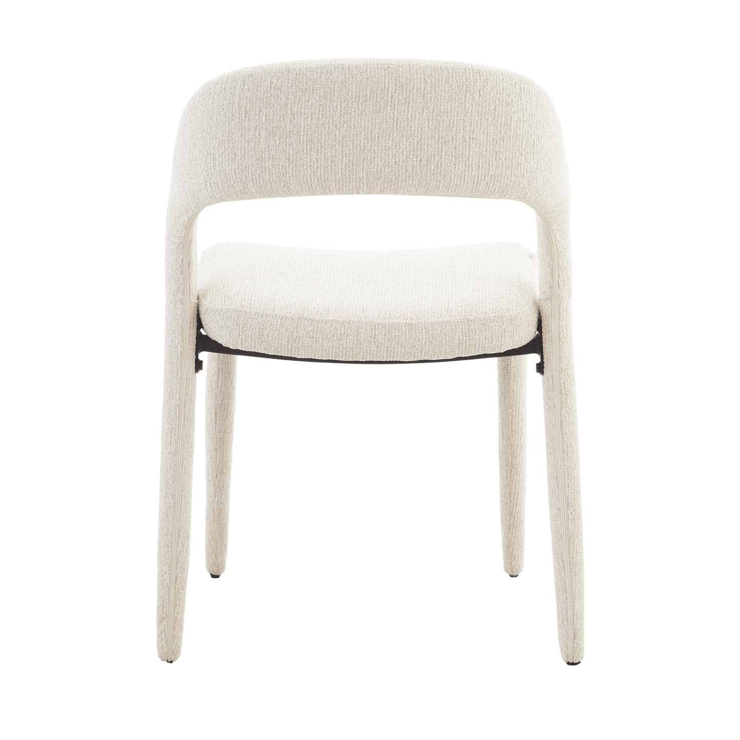 Akira | Modern Stone Beige Fabric Dining Chairs | Set Of 2 | Beige