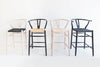 Aldgate Scandinavian Coastal Wooden Bar Stools
