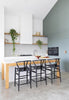 Aldgate Scandinavian Coastal Wooden Bar Stools