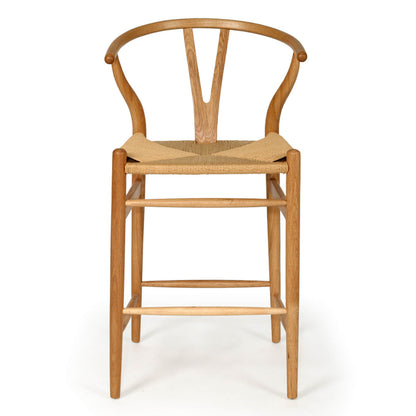 Aldgate Scandinavian Coastal Wooden Bar Stools | Natural Oak