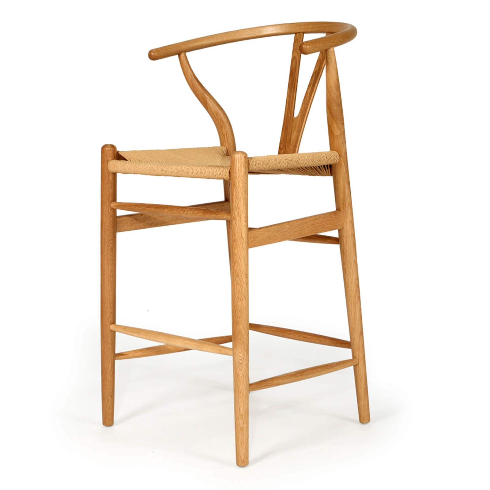 Aldgate Scandinavian Coastal Wooden Bar Stools | Natural Oak