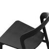 Alpine | Natural Black Scandinavian Style Upholstered Wooden Dining Chairs | Set Of 2