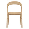 Alpine | Natural Scandinavian Style Upholstered Wooden Dining Chairs | Set Of 2