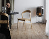 Alpine | Natural Scandinavian Style Upholstered Wooden Dining Chairs | Set Of 2