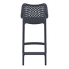 Alton | Modern Plastic Outdoor Bar Stools | Set Of 4
