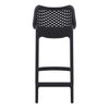 Alton | Modern Plastic Outdoor Bar Stools | Set Of 4