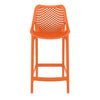 Alton | Modern Plastic Outdoor Bar Stools | Set Of 4