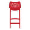 Alton | Modern Plastic Outdoor Bar Stools | Set Of 4