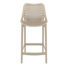 Alton | Modern Plastic Outdoor Bar Stools | Set Of 4