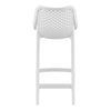 Alton | Modern Plastic Outdoor Bar Stools | Set Of 4