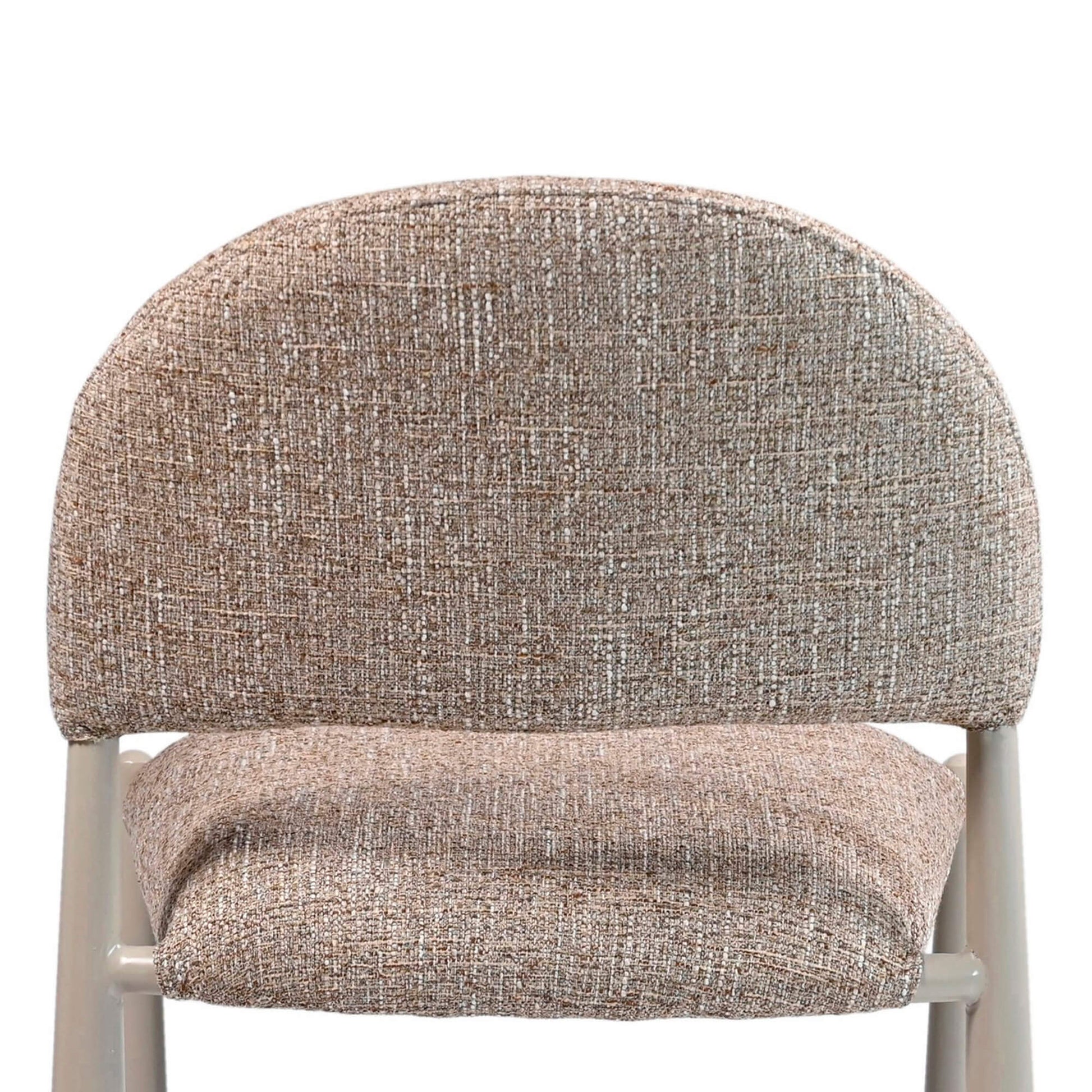 Amalfi Coastal Modern Metal Autumn Fabric Dining Chairs | Autumn
