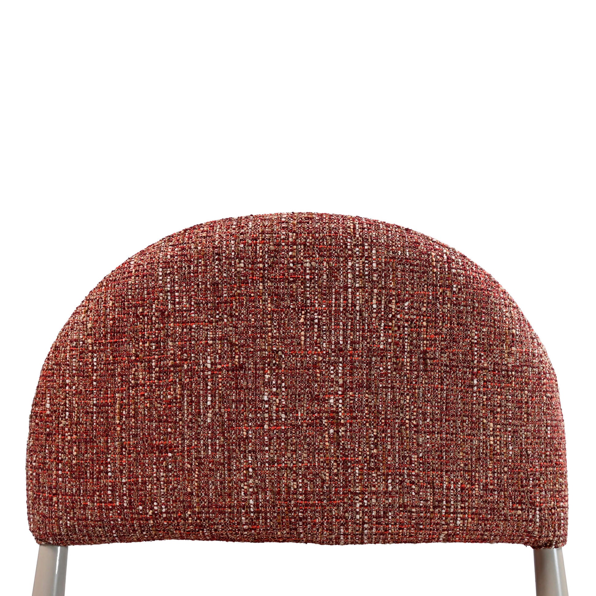 Amalfi Coastal Modern Metal Autumn Fabric Dining Chairs | Sunset