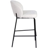 Andre | Modern Metal Fabric Bar Stools | Set Of 2