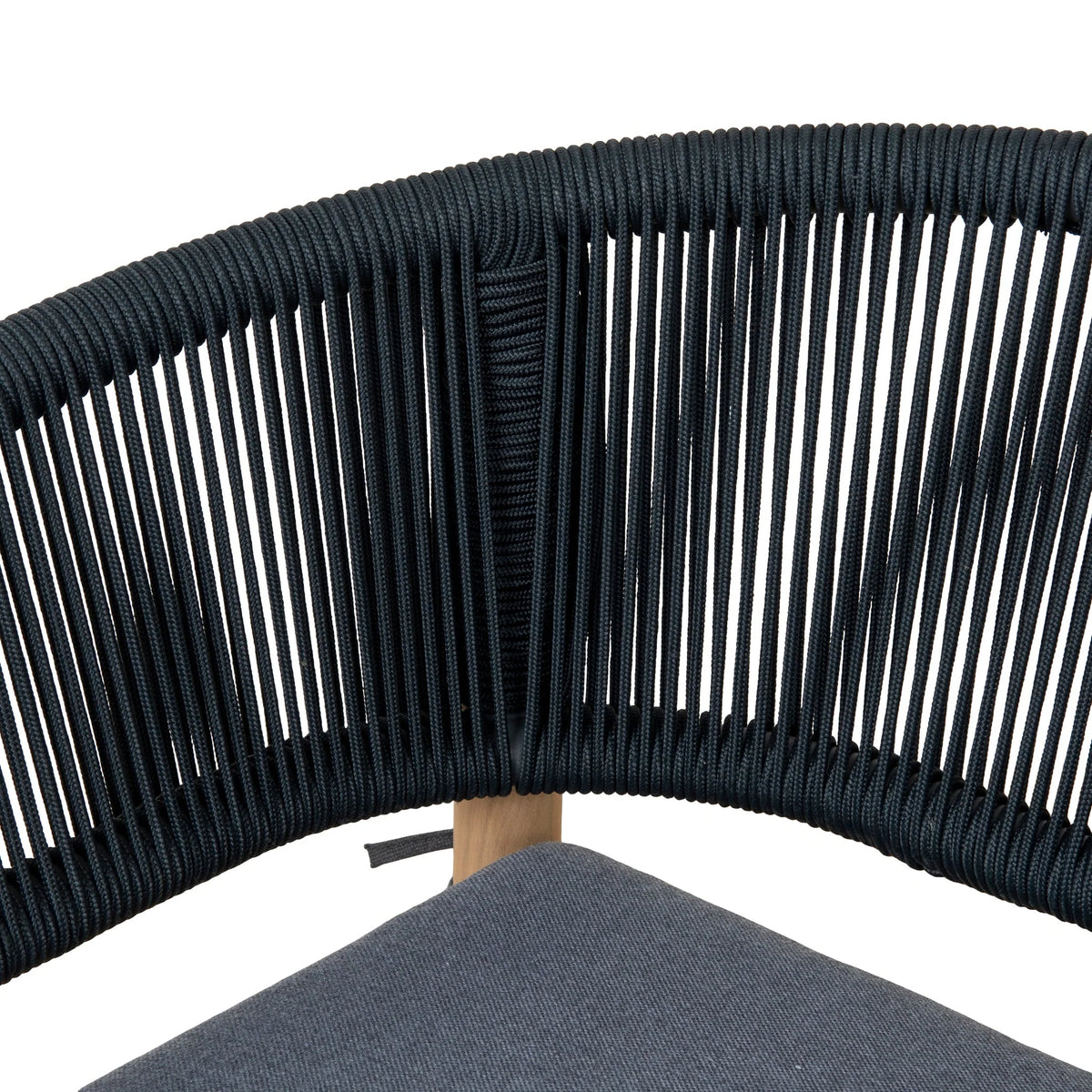 Ashgrove | Coastal Royal Anthracite Wooden Dining Chairs With Arms | Anthracite