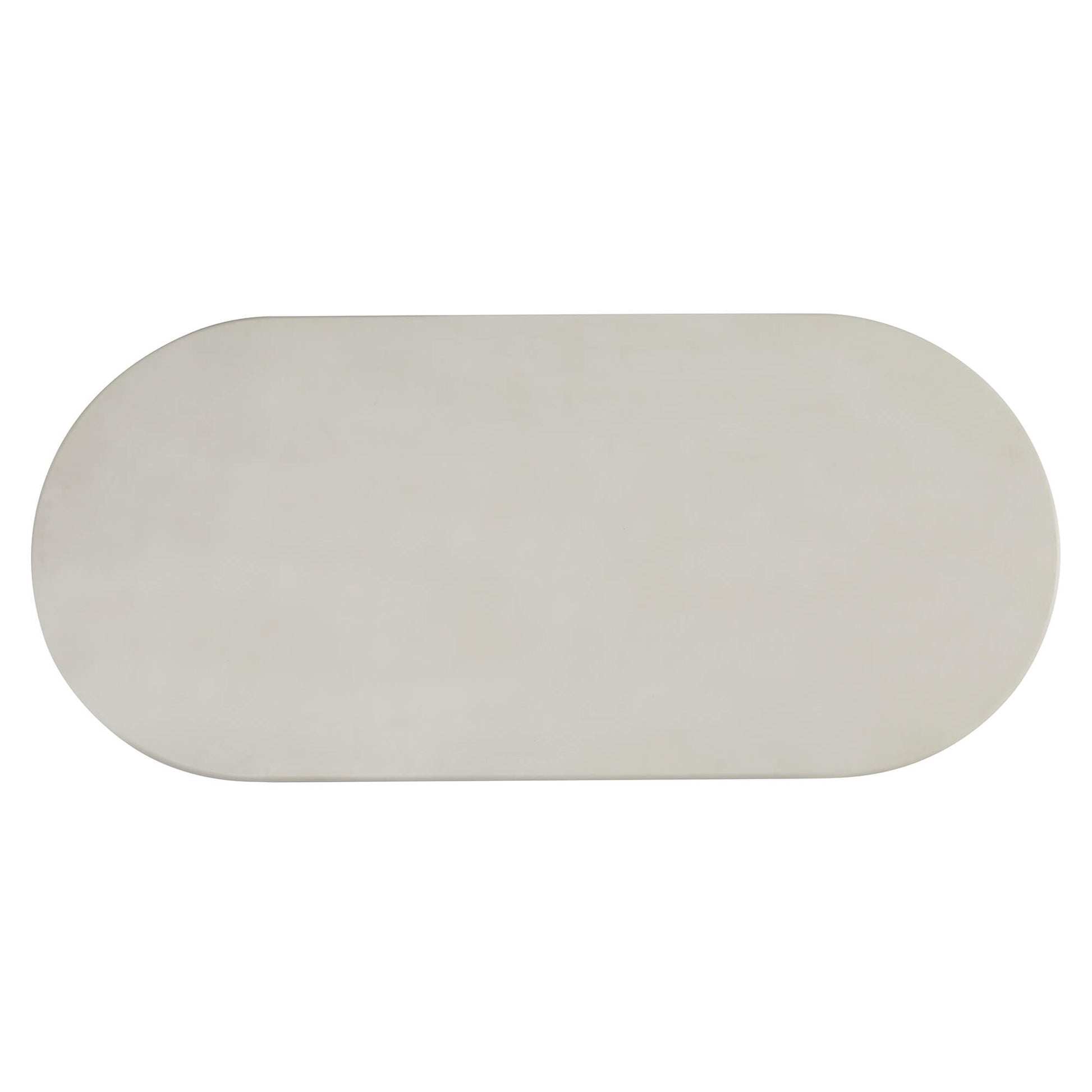Astra | Coastal Industrial Pebble 2.4m Wooden Oval Dining Table | Pebble