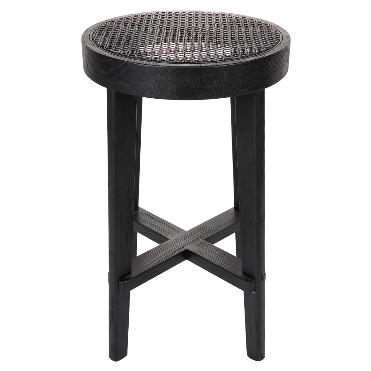 Avoca | Coastal Rattan Bar Stools | Black