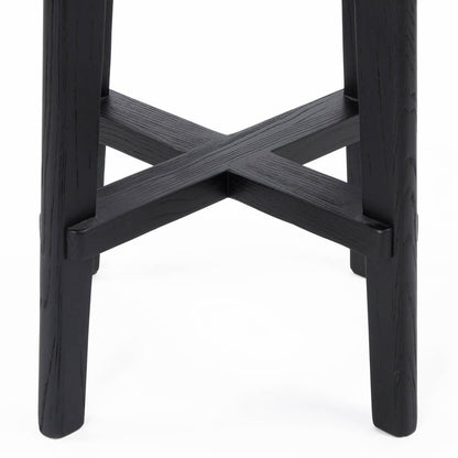 Avoca | Coastal Rattan Bar Stools | Black
